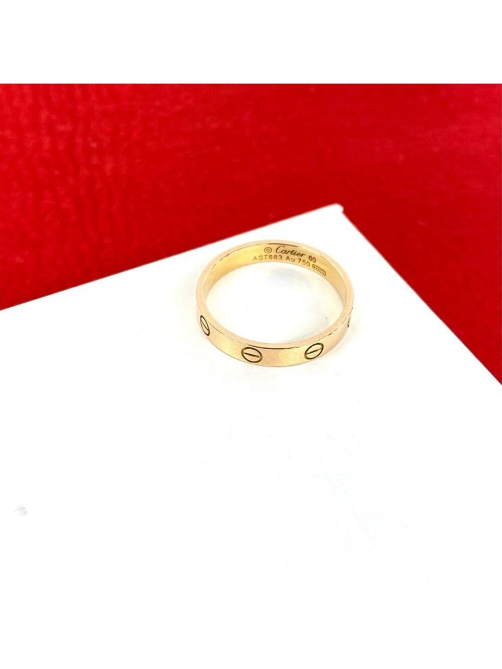 Cartier Mini Love 60 Pink Gold Ring